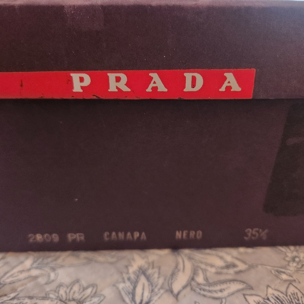 Prada Sandals with Kitten heel, Size 6